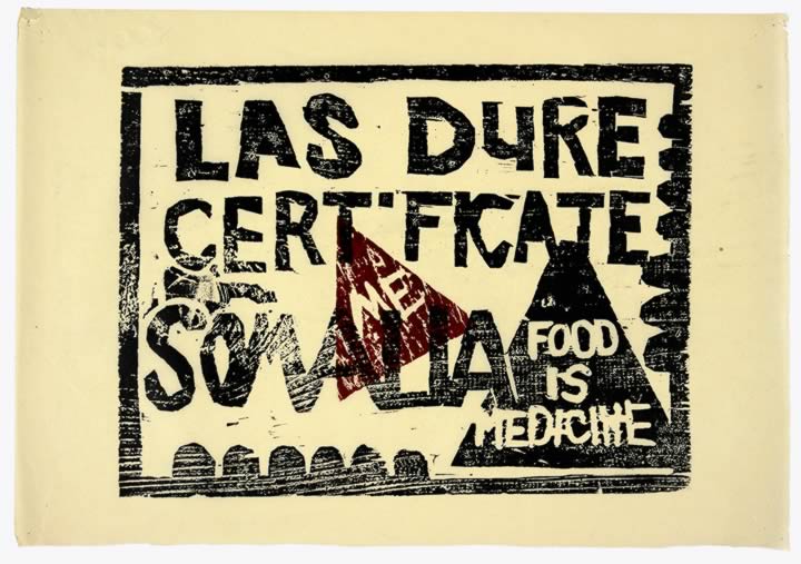 Las Dure Refugee Camp Certificate