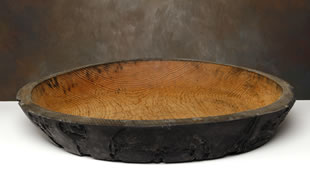 Mexican pine wooden bowl